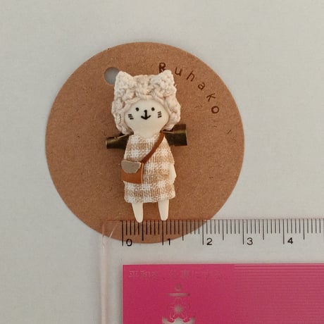 Ruhako　ブローチ小　②