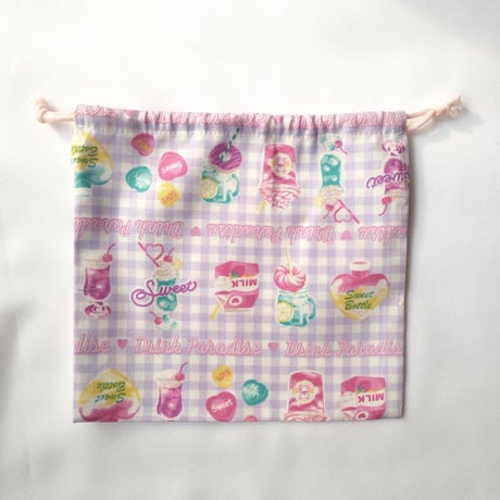 cheka／ランチョンマット&巾着  ①②③④