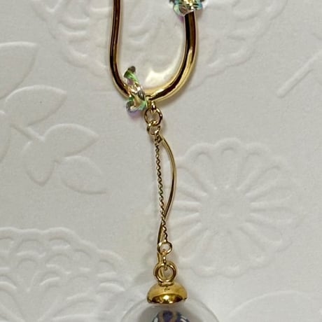 小さな紙工房/ 民芸品さるぼぼ イヤーカフ