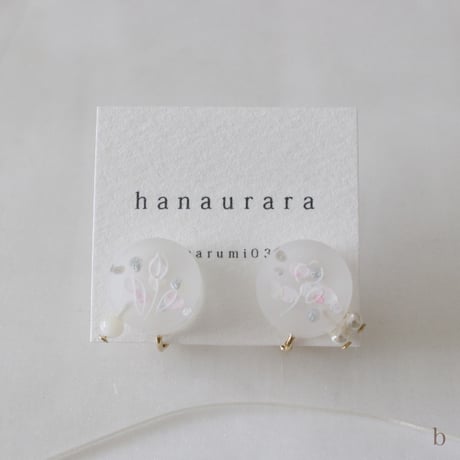 marumi03　hanaurara イヤリング a/b/c/d/e