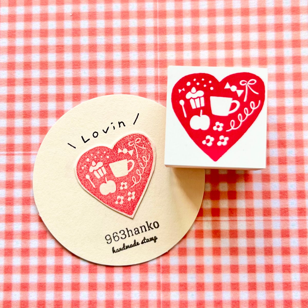 963hanko / ラバースタンプ Lovin | くうそう ONE-DERFUL
