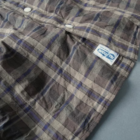 allinone / Smock Growth shirts - Madras check