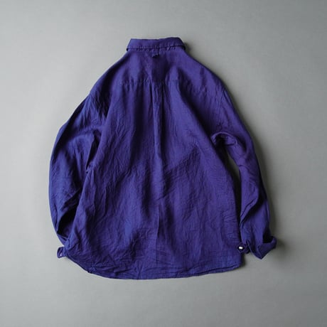 Montmartre B.D  LINEN100-dark indigo [spot color] / another 20th century