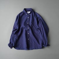 Montmartre B.D  LINEN100-dark indigo [spot color] / another 20th century