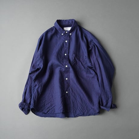 Montmartre B.D  LINEN100-dark indigo [spot color] / another 20th century