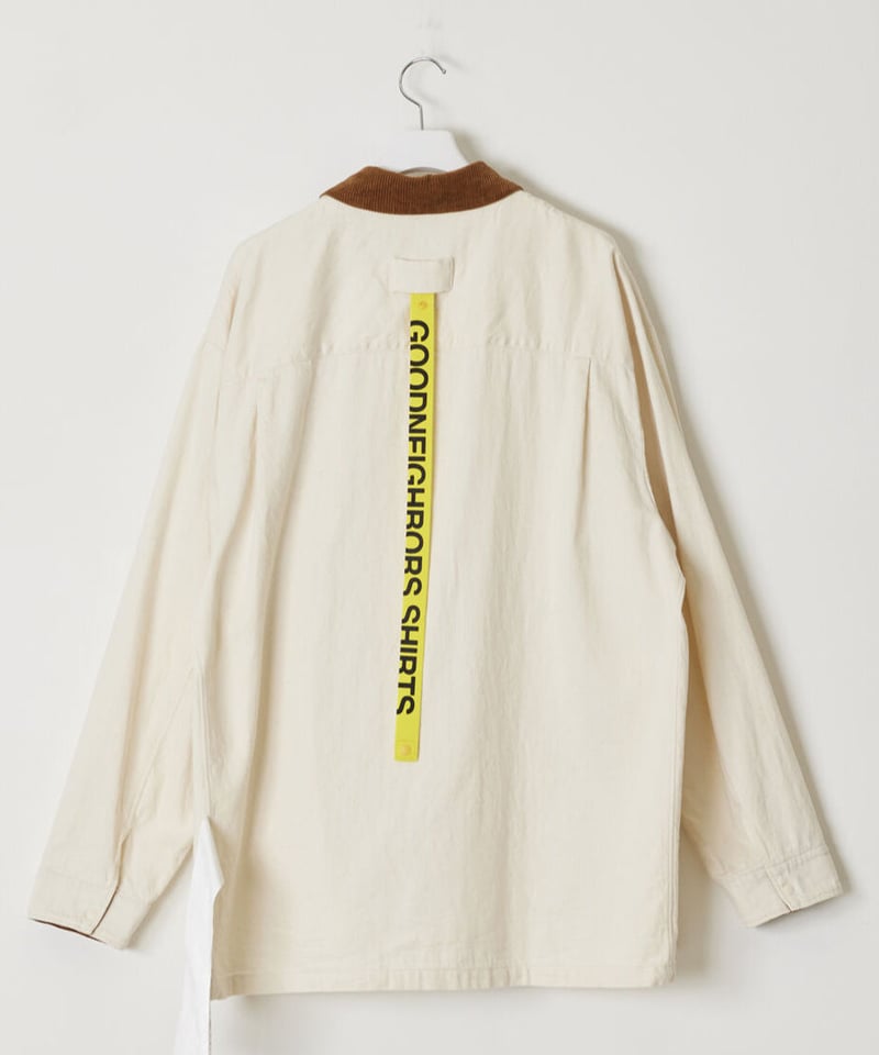 CHRIS DIRTY SHIRT(RAW WHITE) | GOODNEIGHBORS SH...