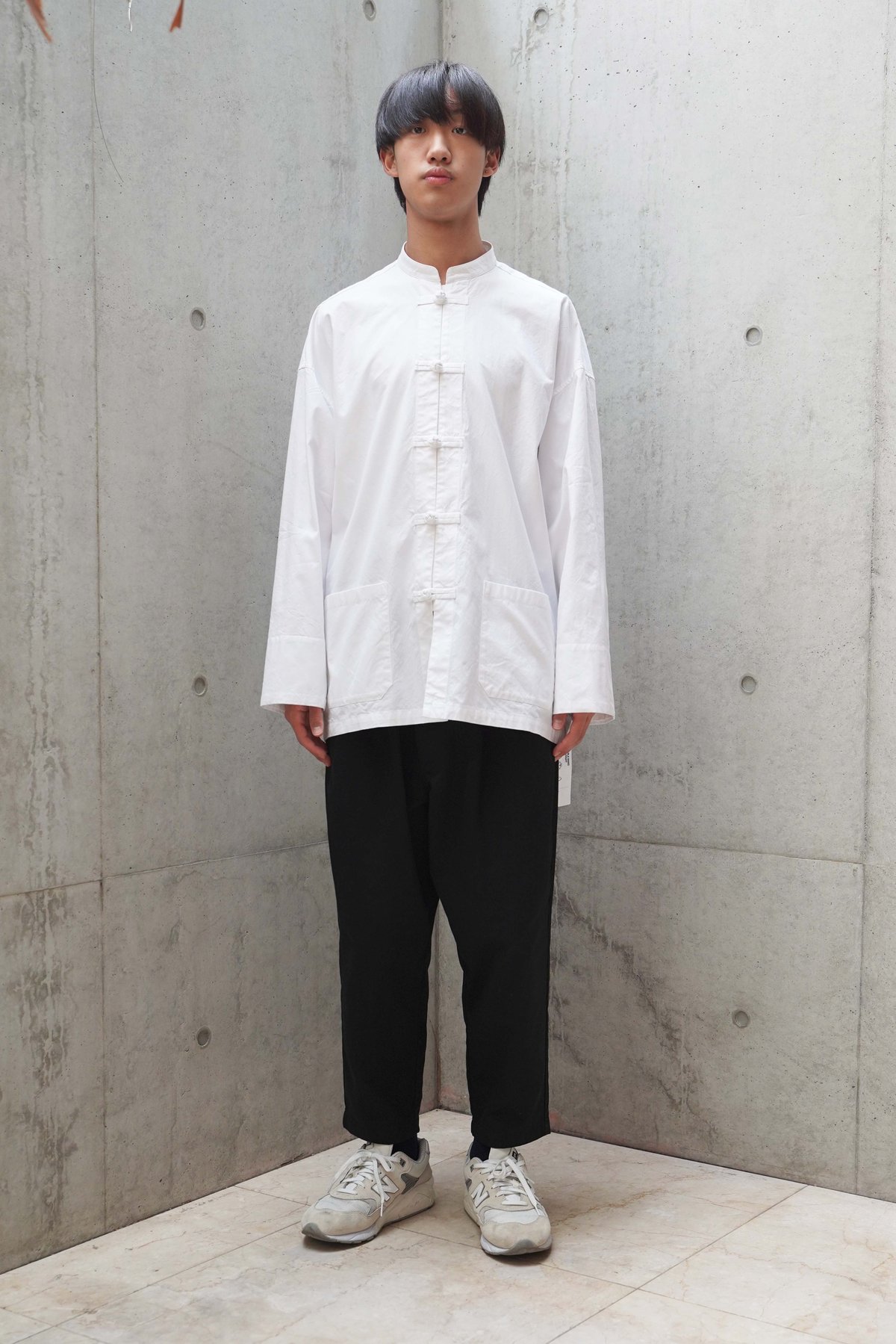 JACKIE WIDE FIT SHIRT WHITE | GOODNEIGHBORS SH