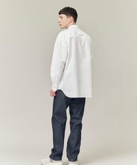 NOEL stripe WIDE FIT SHIRT