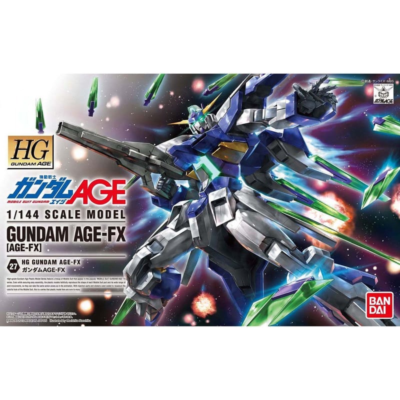 予約】HG ガンダムAGE-FX | 民家型模型店ぷらも屋さんネットショップ