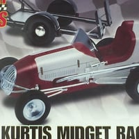 【中古品】1/25 カーチス ミジェットレーサー エーデルブロック V-8 /60W/トレーラー