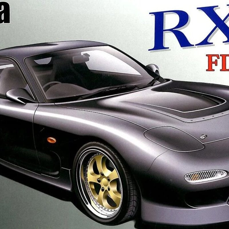 1/24 マツダ RX7（カスタム品） Amazon | JADA TOYS 1/24 マツダ RX-7 カスタム レッド/JDM