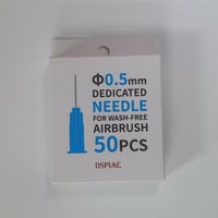 ウォッシュフリーエアブラシ専用ニードルφ0.5mm