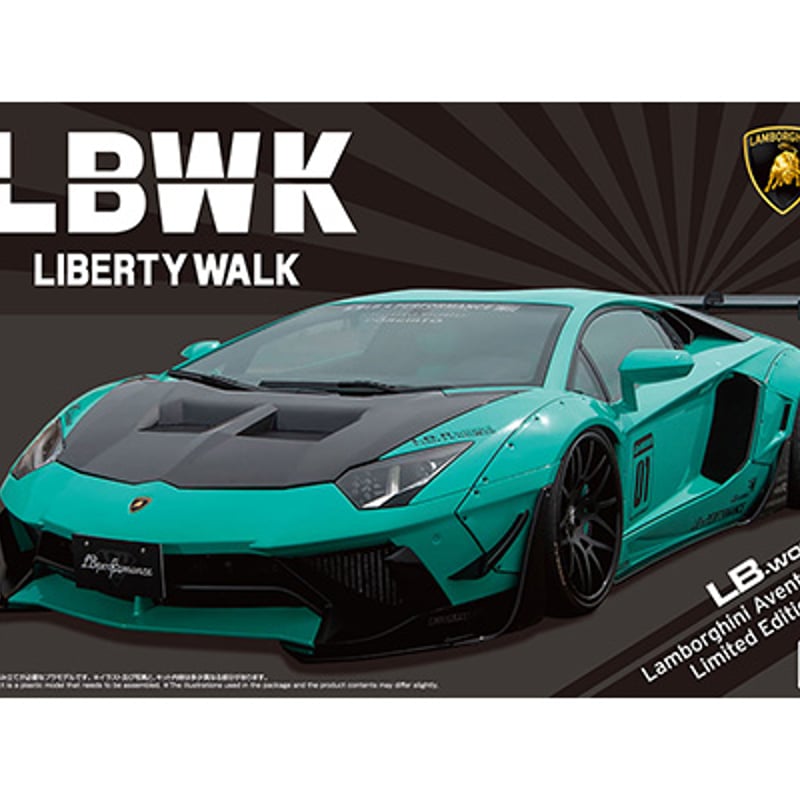 1/24LBワークス ランボルギーニ アヴェンタドール リミテッド