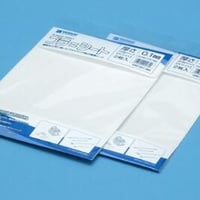 プラ=シート[ホワイト]厚さ:0.1mm B5版サイズ 2枚入り