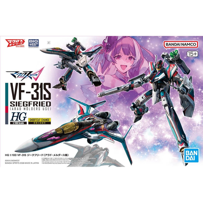 HG 1/100 VF-31S ジークフリード (アラド・メルダース機) | 民家型模型