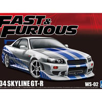 1/24 ワイルド・スピード R34 スカイライン GT-R