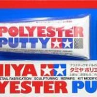 タミヤ：タミヤ ポリエステル パテ(120g)