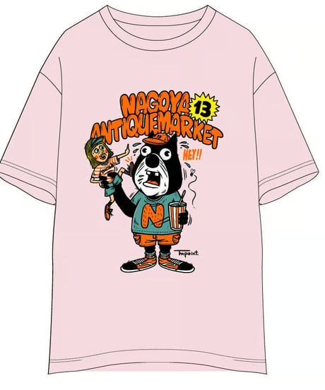第13回NAM Tシャツ TMpaint ベビーピンク