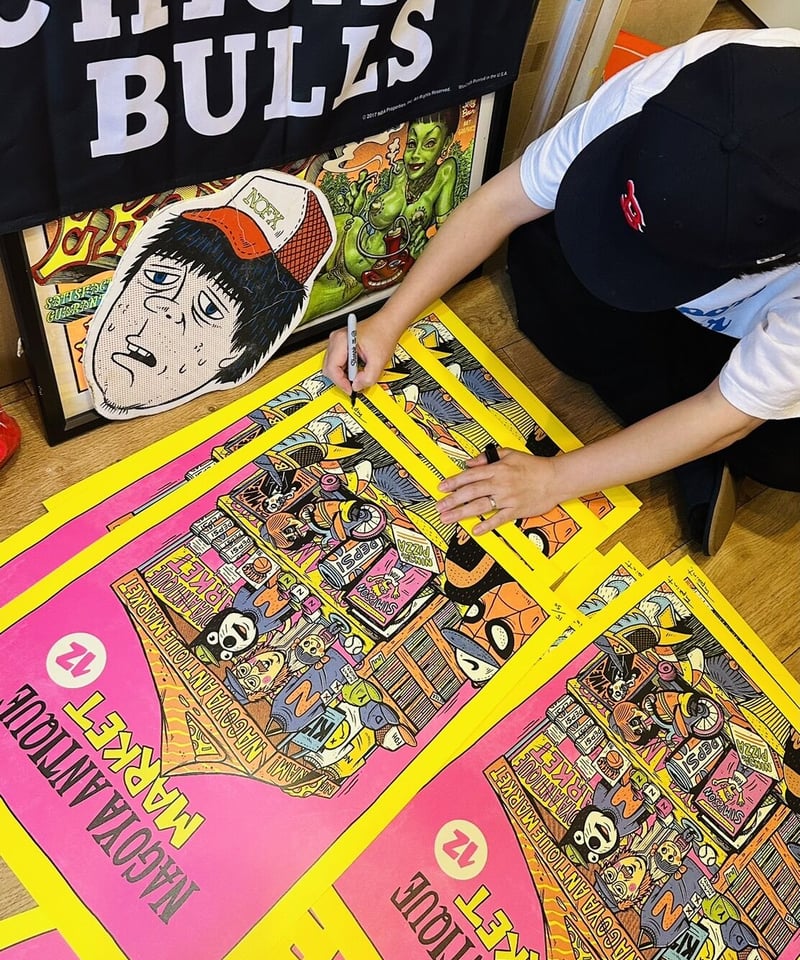 第12回名古屋アンティークマーケットオフィシャルポスター | NAGOYA