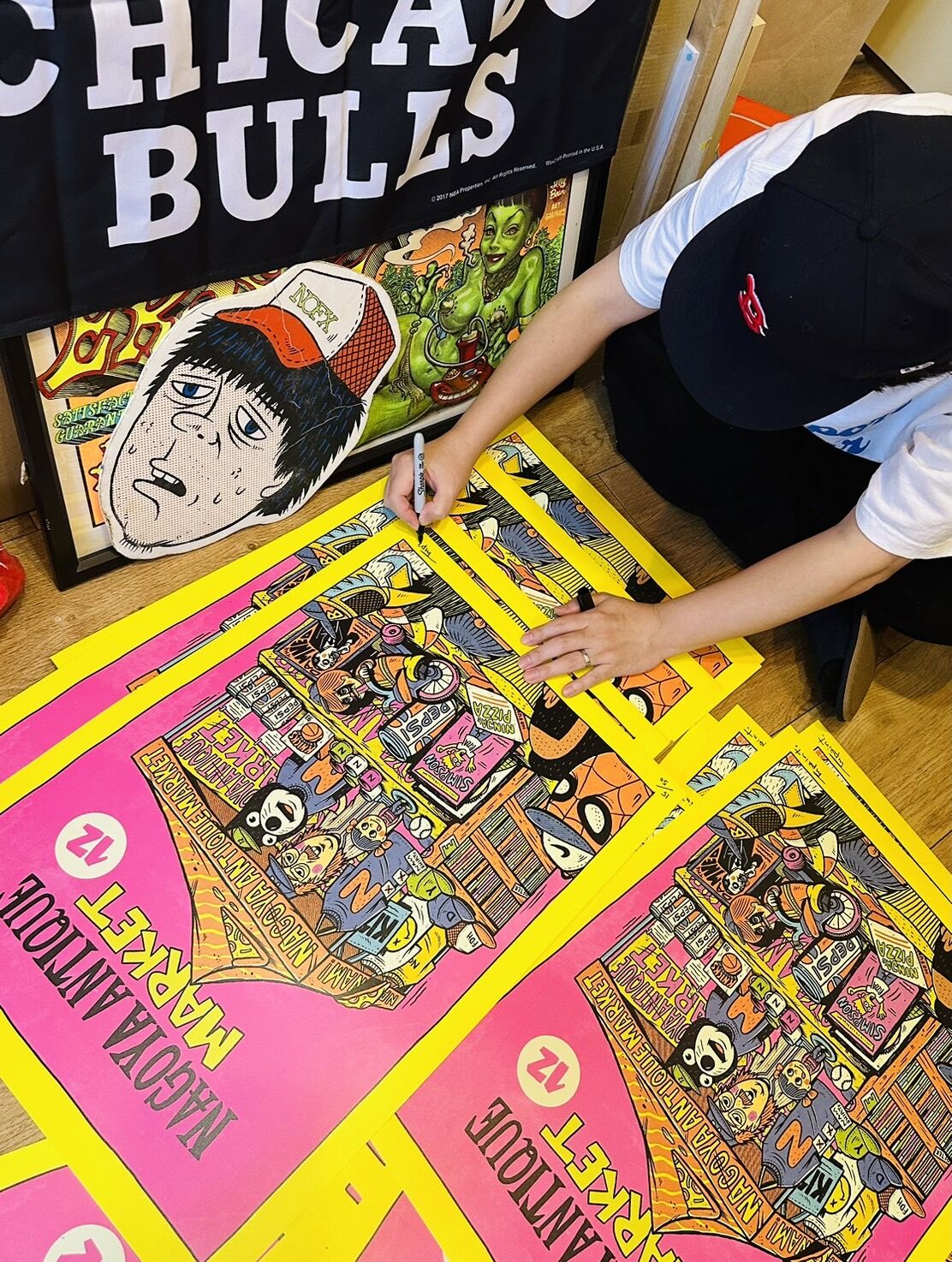 第12回名古屋アンティークマーケットオフィシャルポスター | NAGOYA