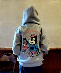 11thNAMパーカー ミックスグレー リペイント
