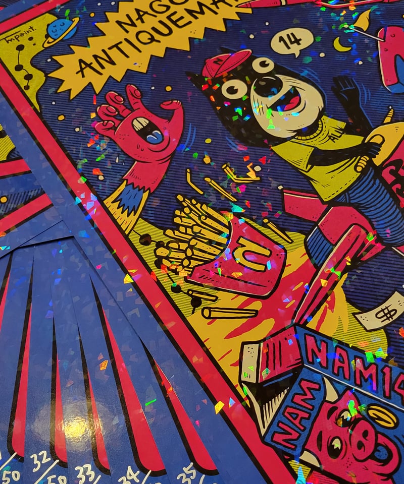 第14回名古屋アンティークマーケットオリジナルポスター | NAGOYA