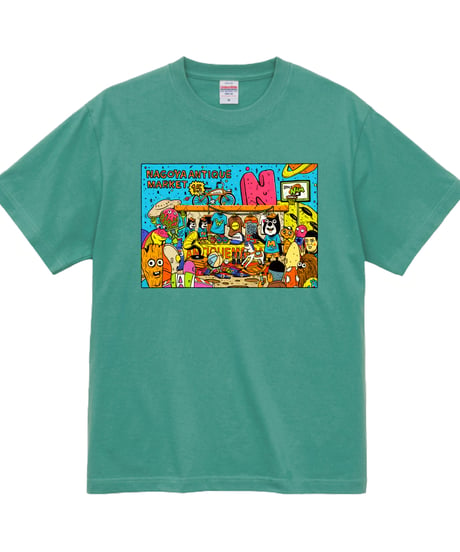 15th NAM Tシャツ ヘイジーグリーン