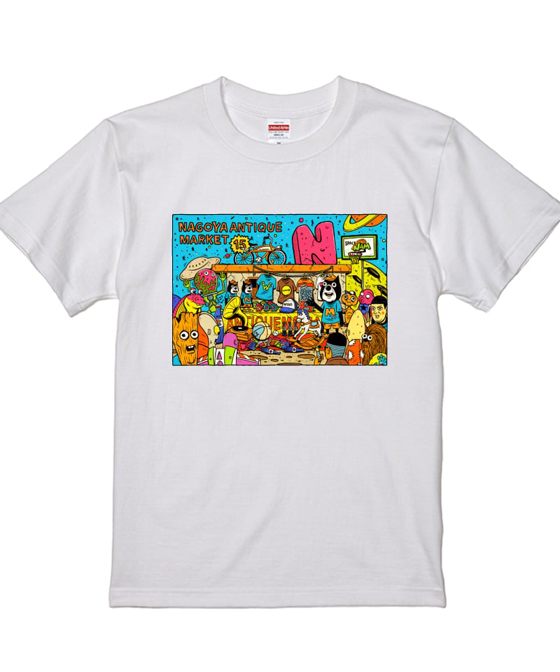 15th NAM Tシャツ ホワイト | NAGOYA ANTIQUE MARKET