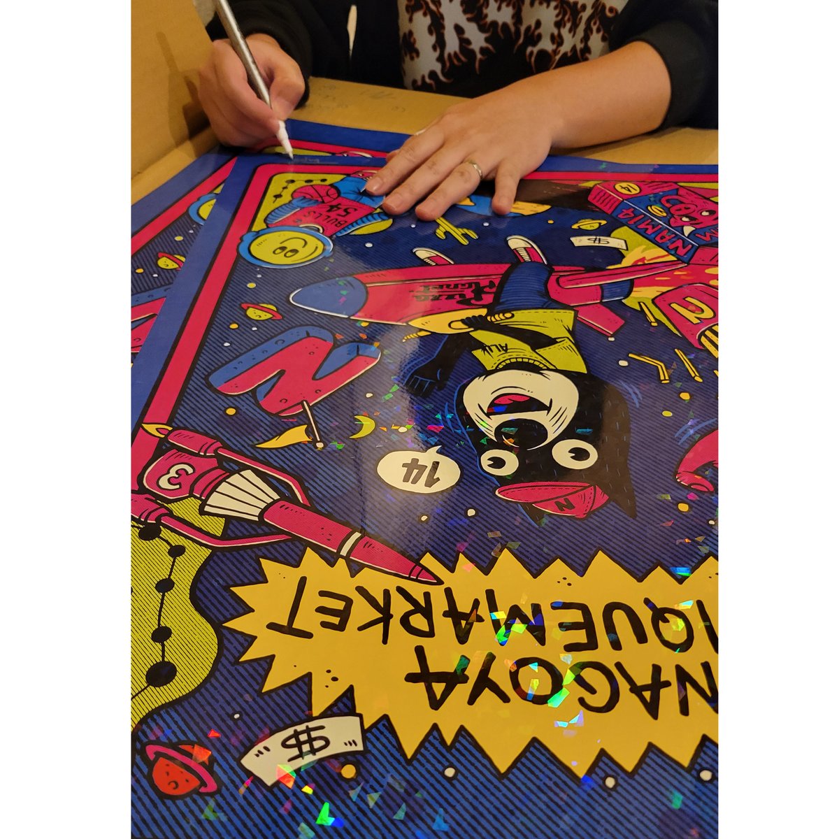 第14回名古屋アンティークマーケットオリジナルポスター | NAGOYA