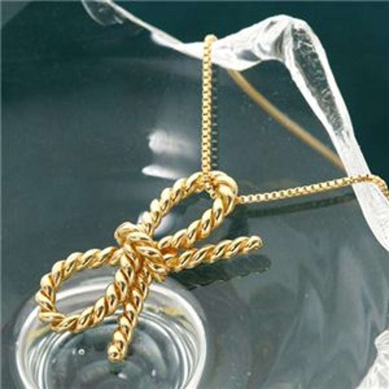 Amelie Monchouchou（アメリ モンシュシュ） リボンペンダント＆ピアス 