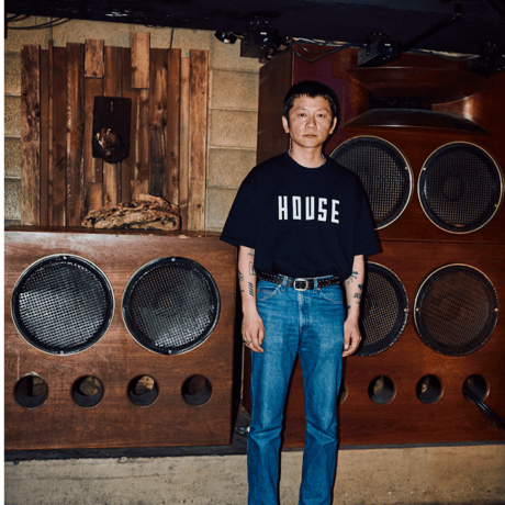 CRUE-LWAVE MUSIC TEE “HOUSE” Black