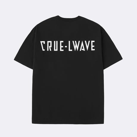 CRUE-LWAVE MUSIC TEE “HOUSE” Black