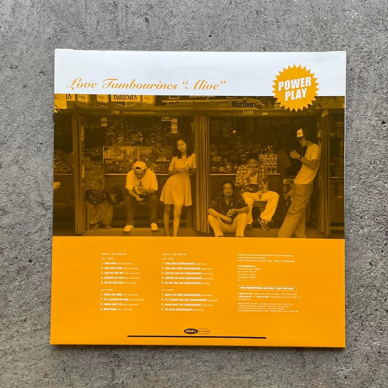 邦楽 Love Tambourines - Alive Promo Use Only Love Tambourines - Alive Promotional Use Only 1