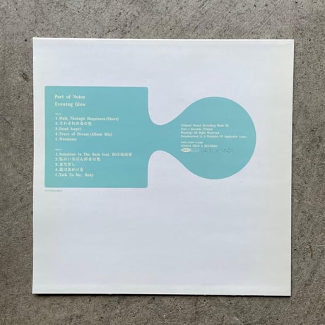 Port Of Notes – Evening Glow 12inch Vinyl Album (Dead Stock)
