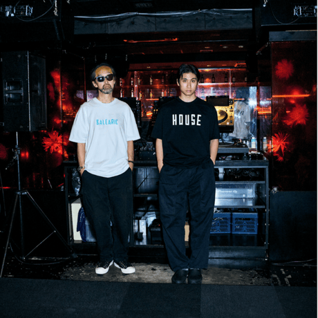 CRUE-LWAVE MUSIC TEE “HOUSE” Black