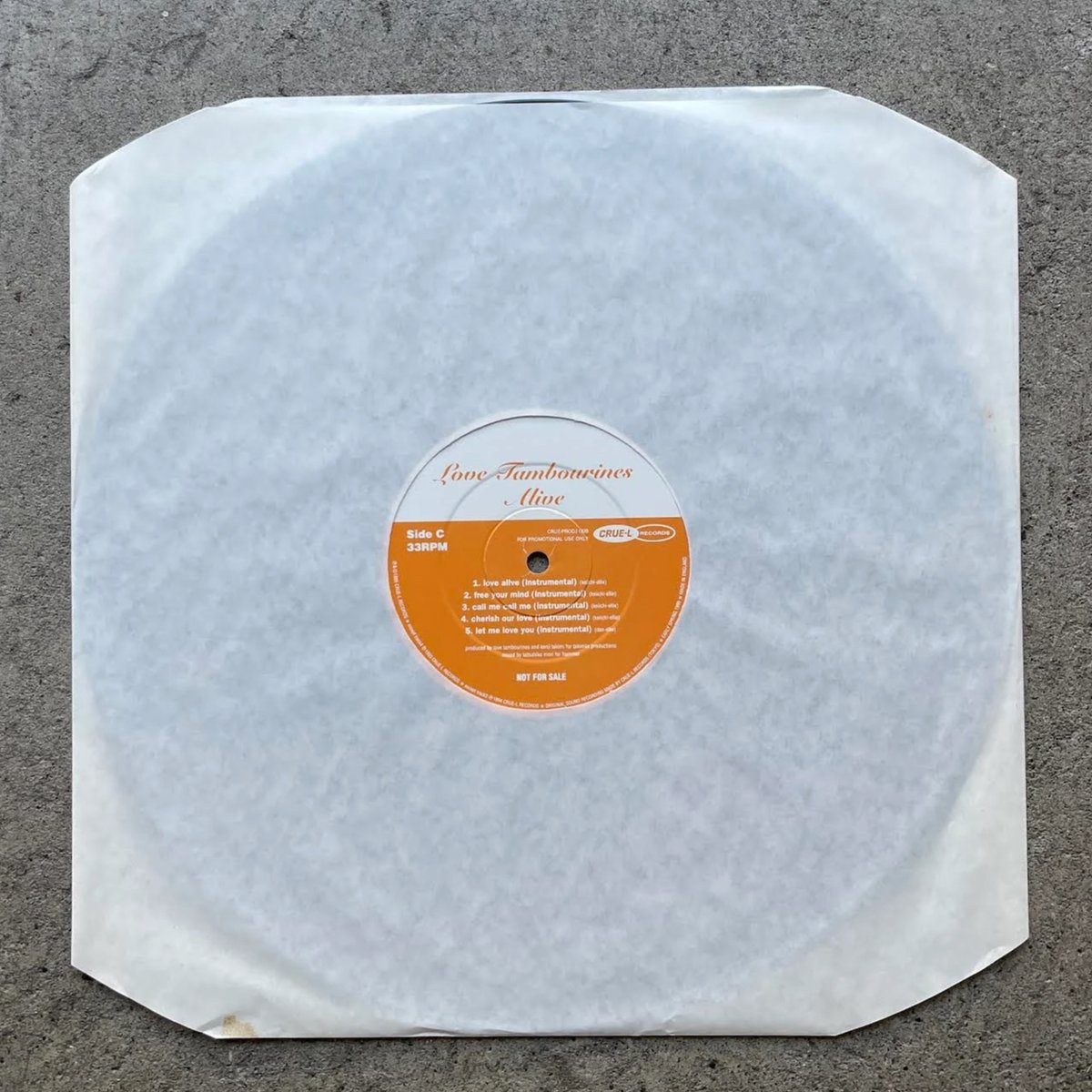 Love Tambourines - Alive Promotional Use Only 1