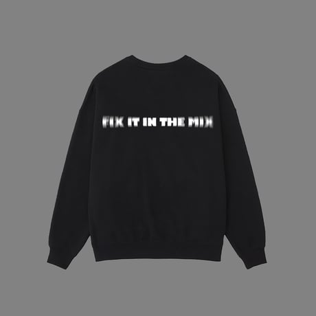 CRUE-L WAVE - FIX IT IN THE MIX SWEAT BLACK