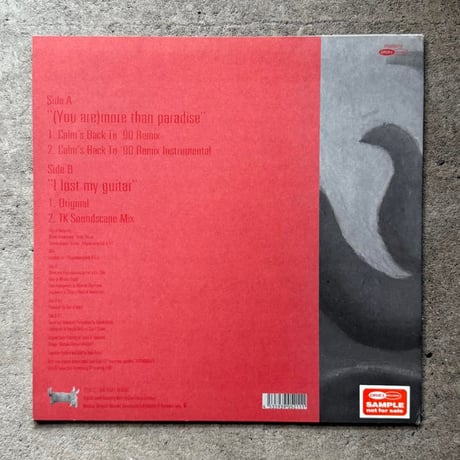 Port Of Notes – More Than Paradise(Calm & Tomoki Kanda Remix) 12inch Vinyl (Dead Stock)