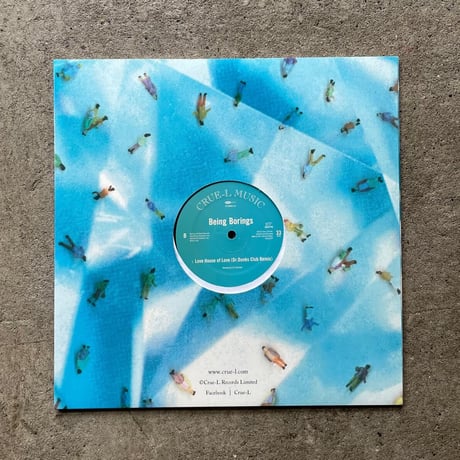 Being Borings - E-Girls On B-Movie(KT Re-Edit/Eric Duncan Remix) 12inch Vinyl