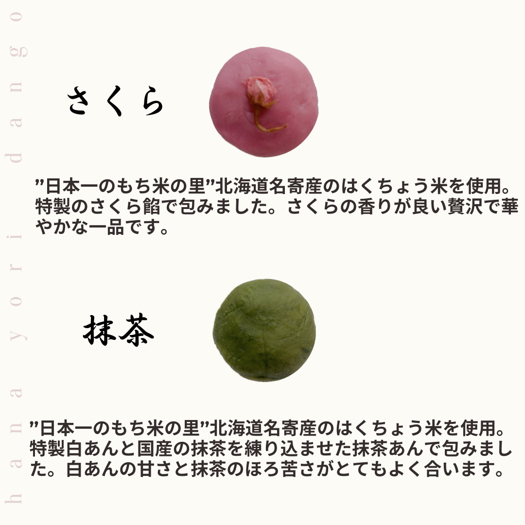 店主のおまかせおはぎ6個セット | hana yori dango