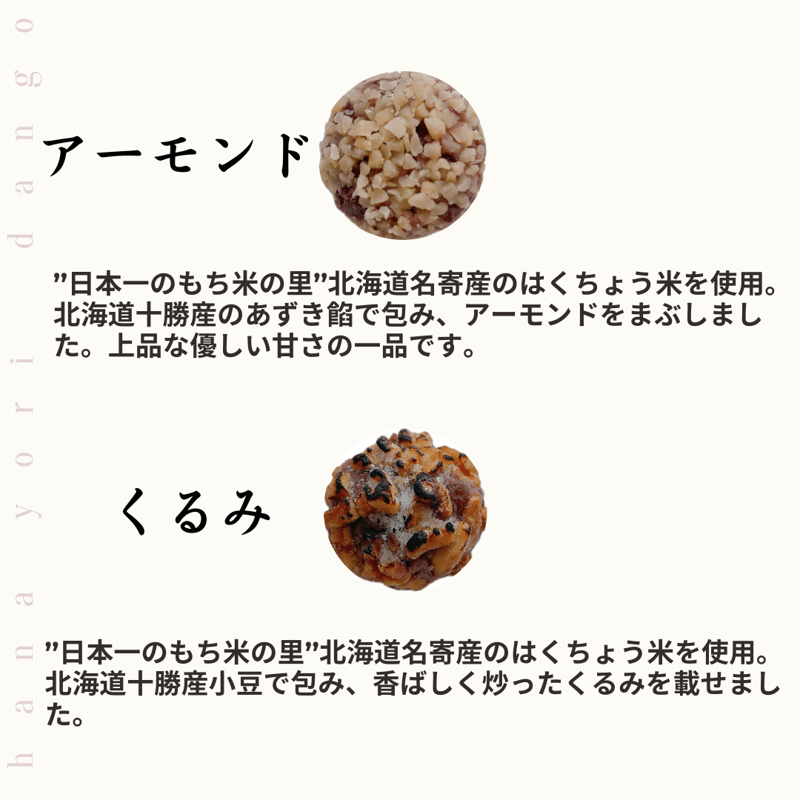 店主のおまかせおはぎ6個セット | hana yori dango