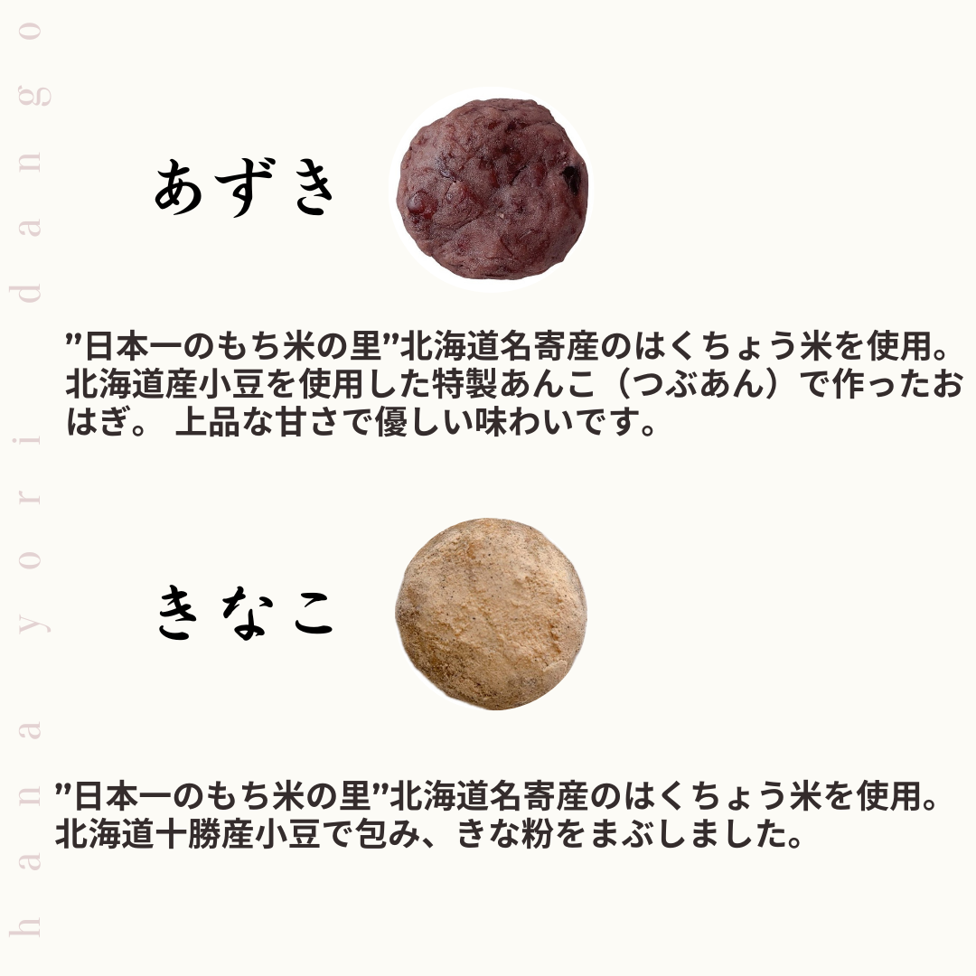 おはぎさま専用 店主のおまかせおはぎ6個セット | hana yori dango