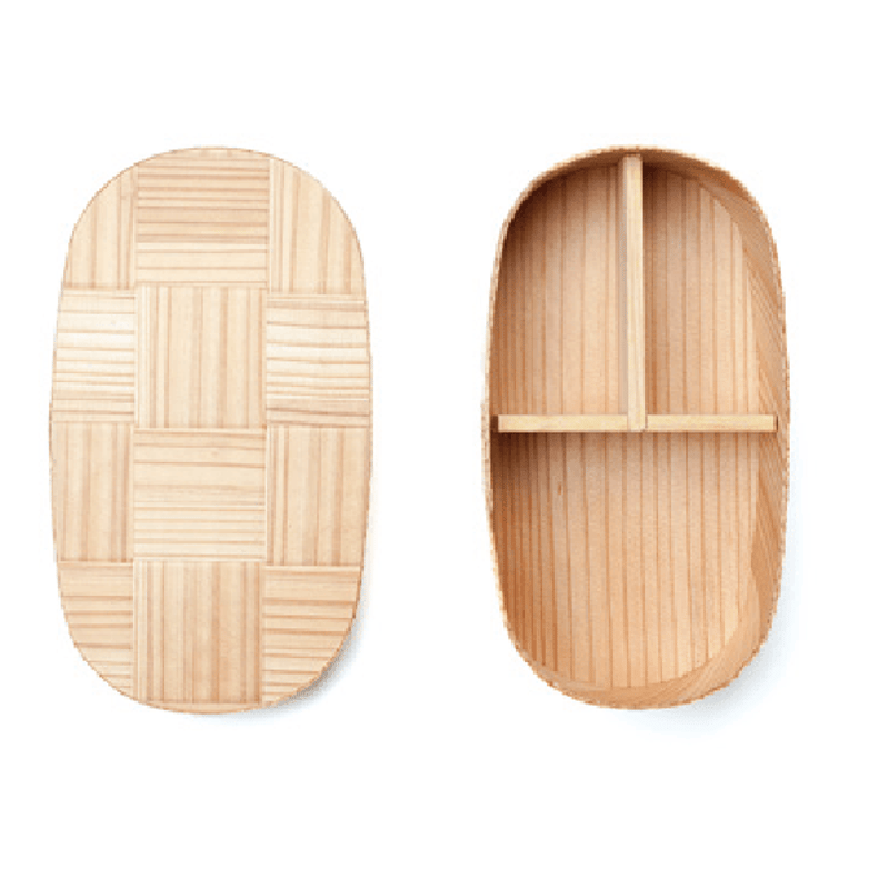 大分県産杉の曲げわっぱ（楕円型）お弁当箱】 | 木KORABO