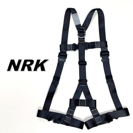 NRK フルハーネス AY-10-OT Y型ハーネス ワンタッチバックル 腿水平 フリーサイズ 使用可能質量130kg 墜落制止用器具適合 新規格 安全帯 Produced by 椿モデル