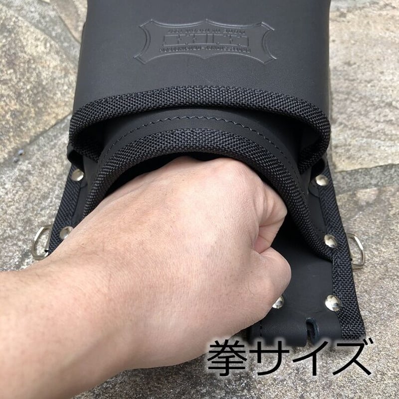 ニックス KNICKS 本革腰袋 KBS-201TB 鳶職さん仕様ツーウェイタイプ