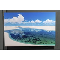 写真パネル 45cm x 30cm「レンソイスの青い湖」《新中古・展示品》