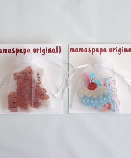 no.10cake&dogヘアクリップセット