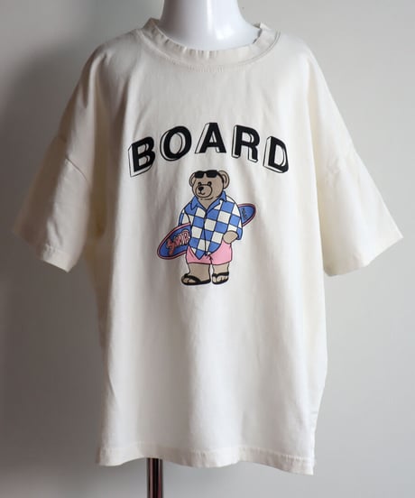 【ラスト・ブルーL105～112cm】ベアーボードTシャツ