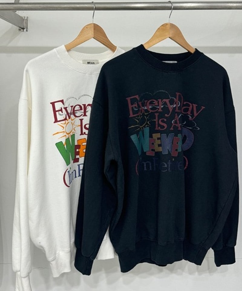 ADULT】WEEKEND裏毛スウェットトップス | Shirley's