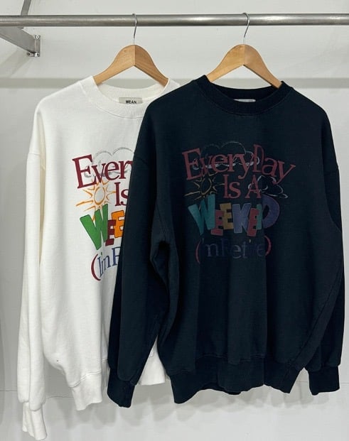 ADULT】WEEKEND裏毛スウェットトップス | Shirley's